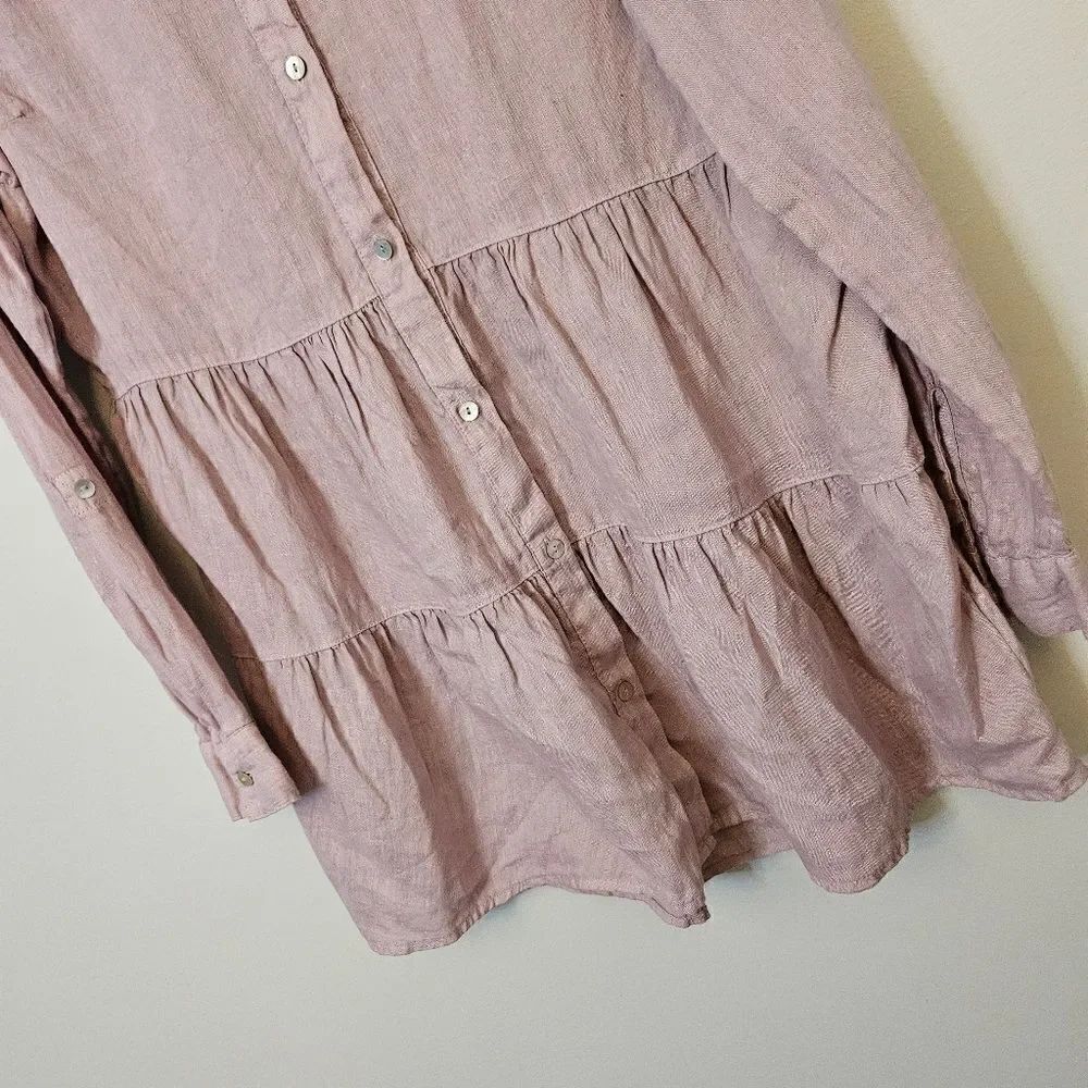 Sigrid Olsen Linen Top - Picture 5 of 8